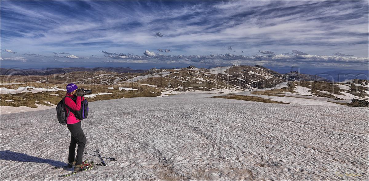 Peter Bellingham Photography Nic Snow Shoeing - Kosciuszko NP - NSW (PBH4 00 10616)